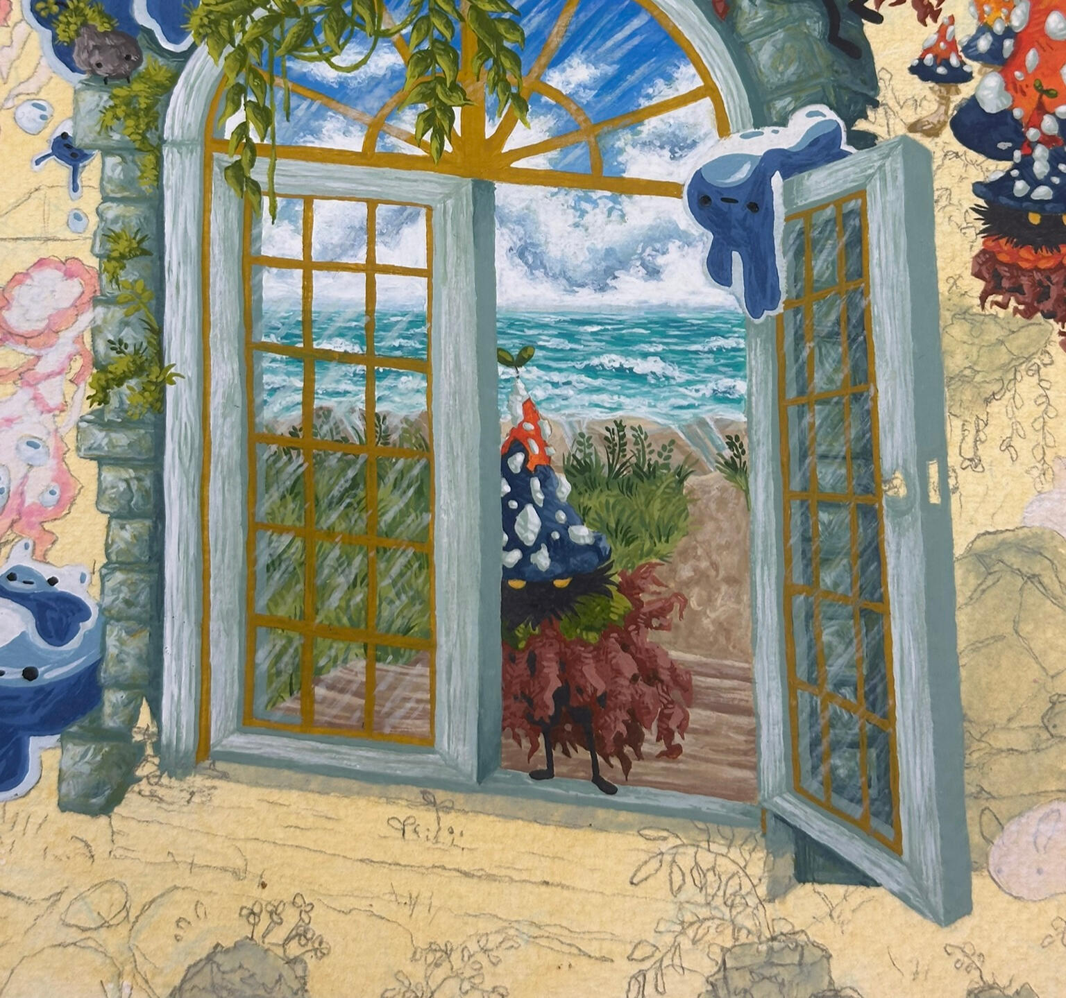 Little mushroom guy.